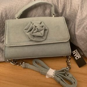 Light Blue Crossbody Bag